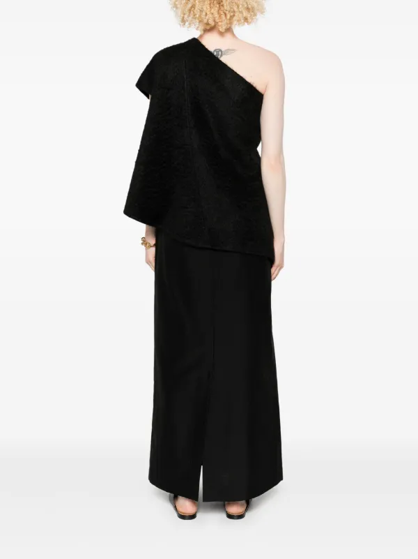 The Row Zena Top | Black | FARFETCH