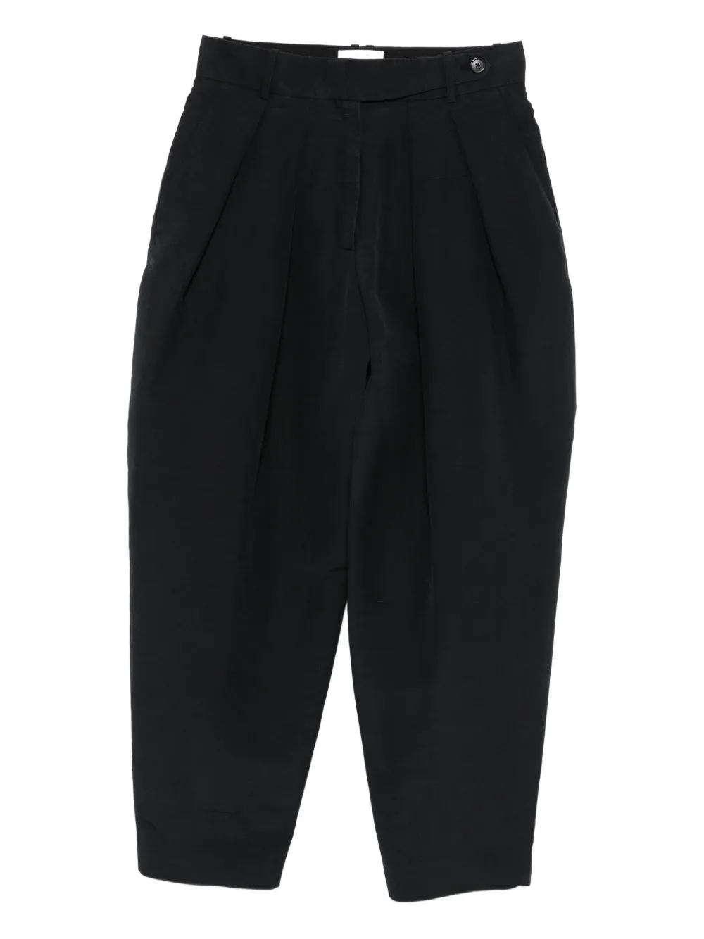 The Row Pleated Trousers In Black