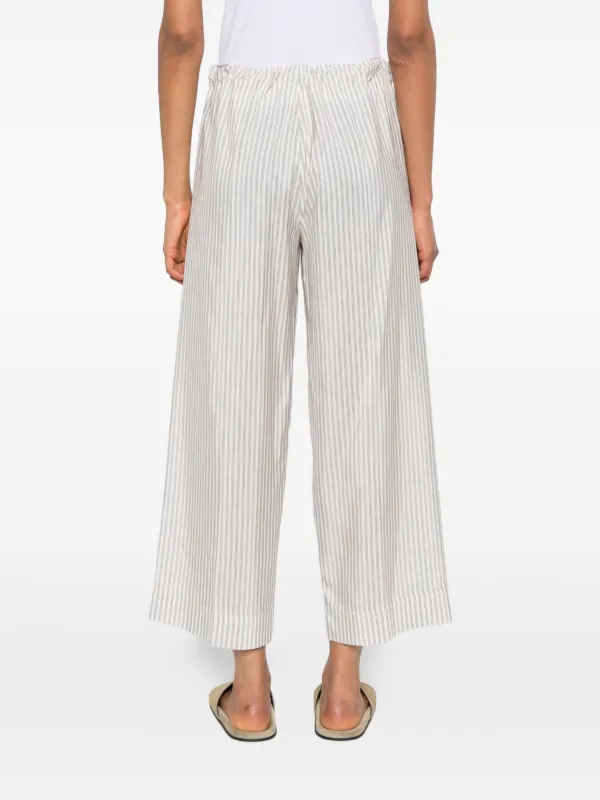 【関税&送料込】The Row Pantalone Yayah In Seta The Row Yayah Trousers | Neutrals | FARFETCH