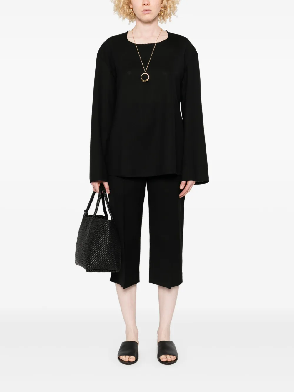 The Row Sayge trousers - Zwart