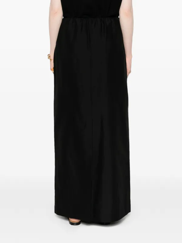 The Row Saul Maxi Skirt | Black | FARFETCH