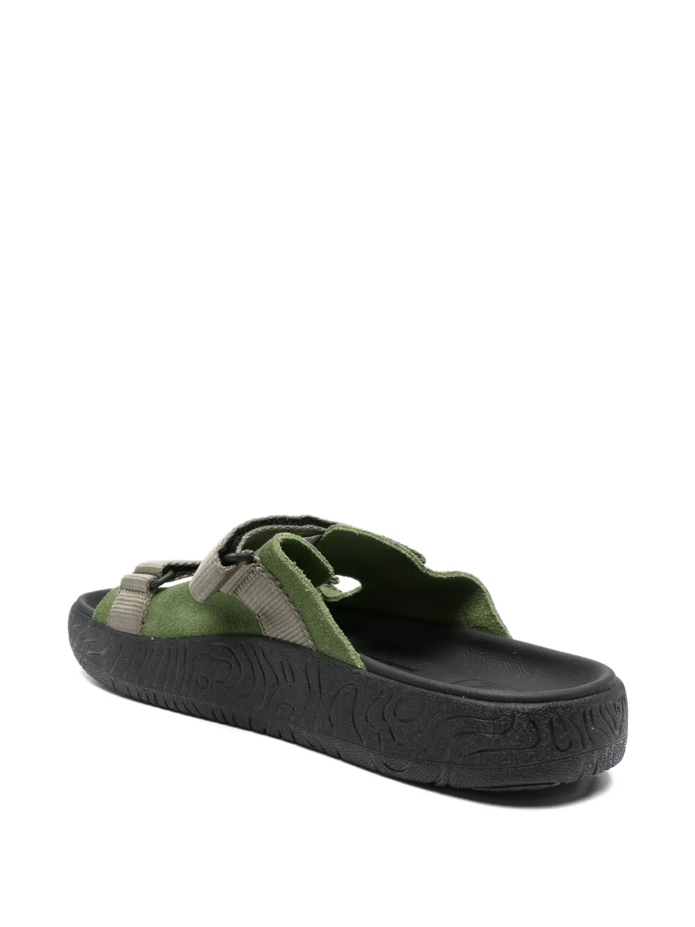 VEJA Arpoador sandalen met dubbele bandjes Groen