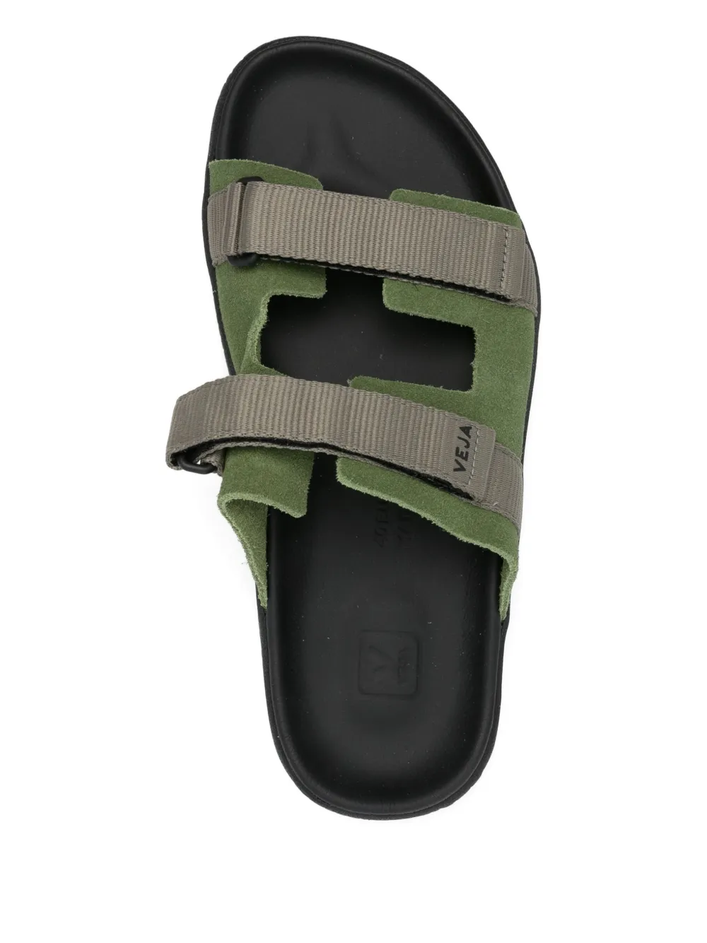 VEJA Arpoador sandalen met dubbele bandjes Groen