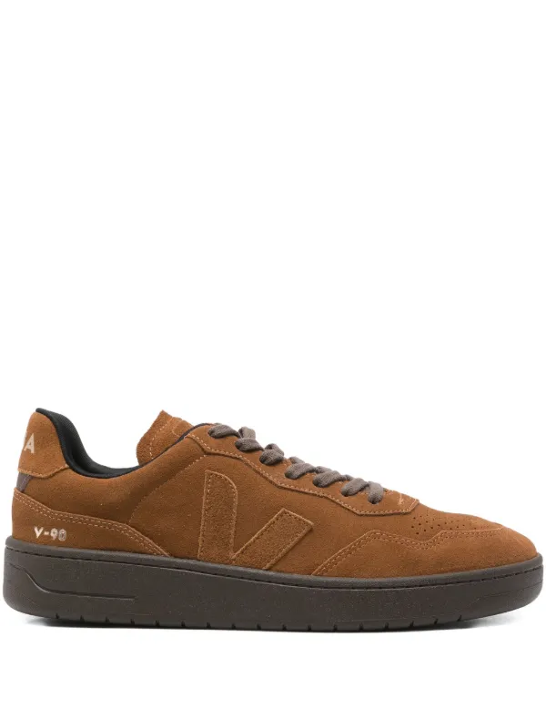 VEJA V-90 スエード スニーカー | ブラウン | FARFETCH JP