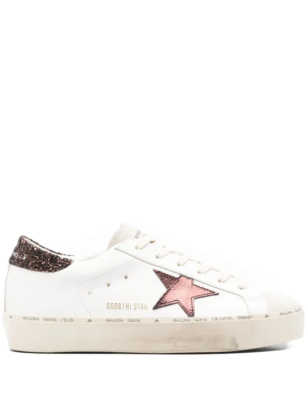 Golden Goose Hi Star sneakers White