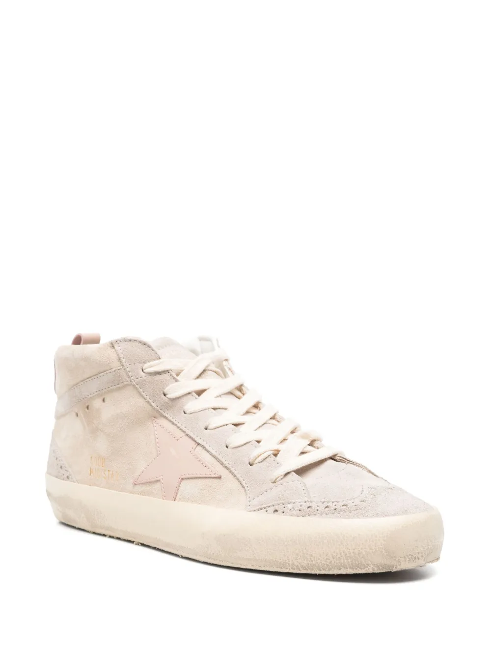 Golden Goose Mid Star suède sneakers - Beige