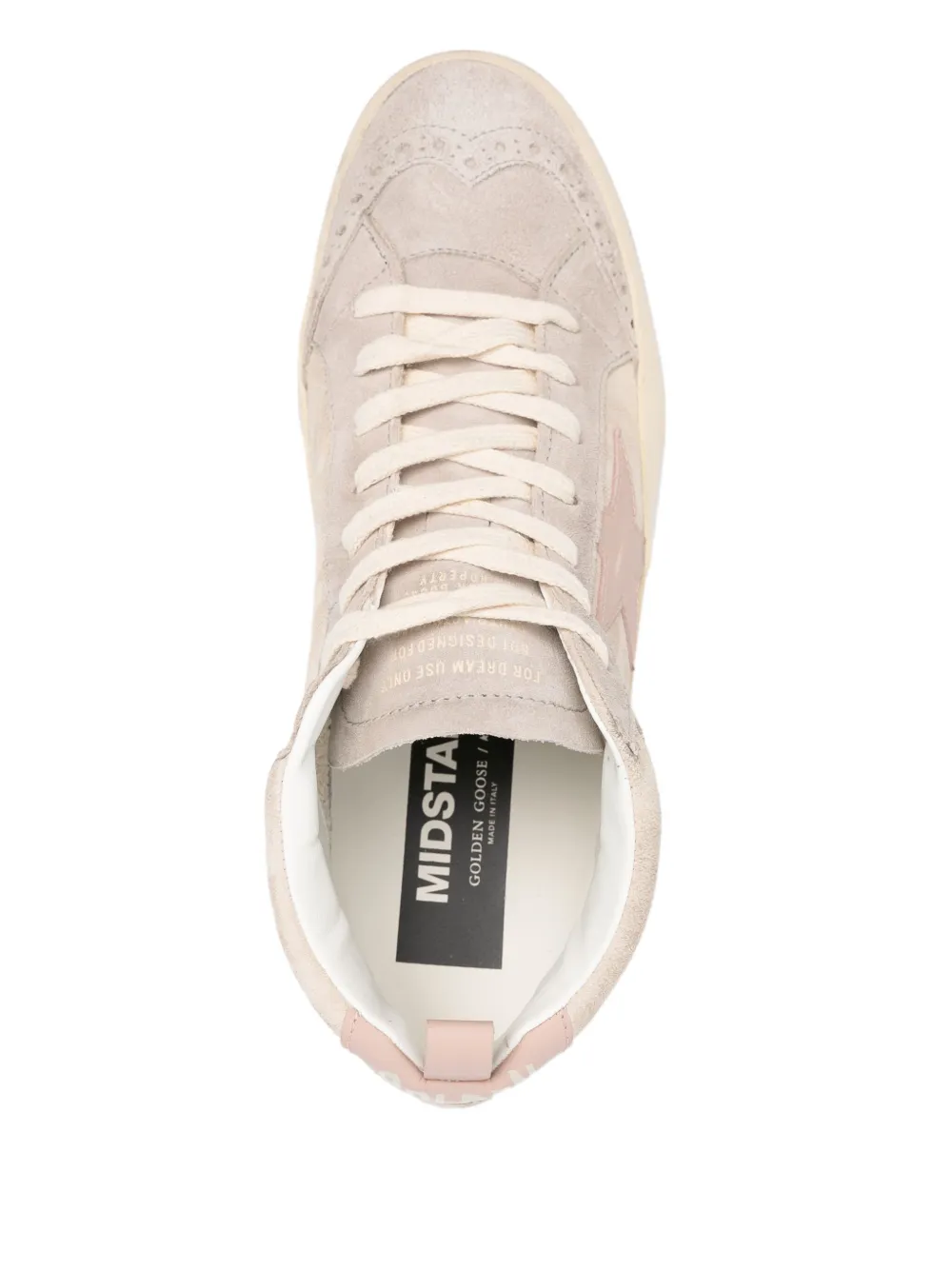 Golden Goose Mid Star suede sneakers Neutrals