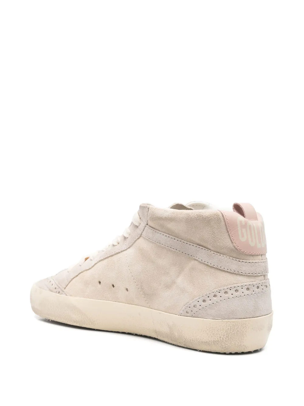 Golden Goose Mid Star suede sneakers Neutrals