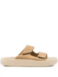 VEJA Etna double-strap suede sandals - Brown