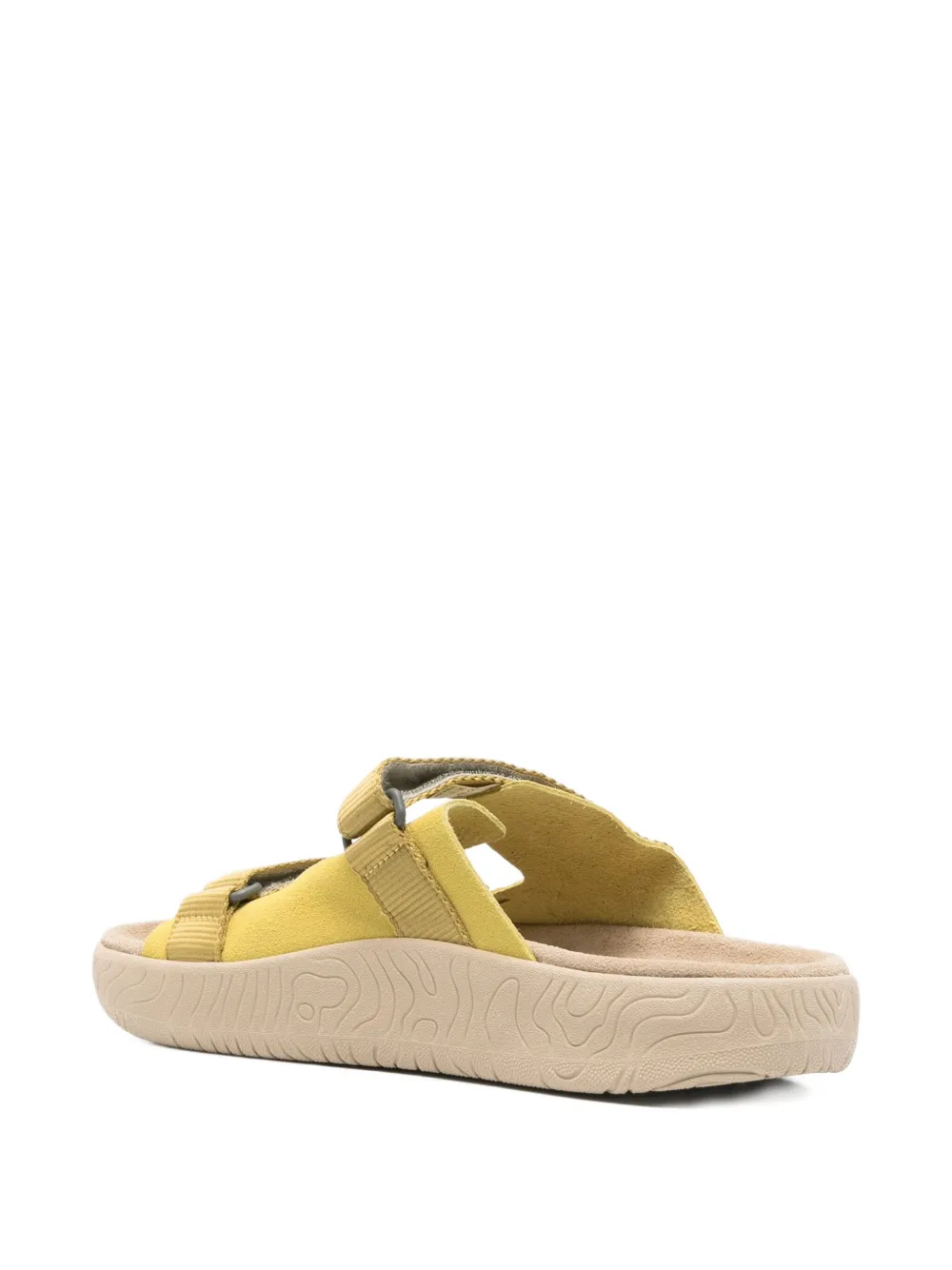 VEJA Arpoador double-strap suede sandals Yellow