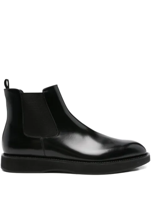 Prada leather Chelsea boots