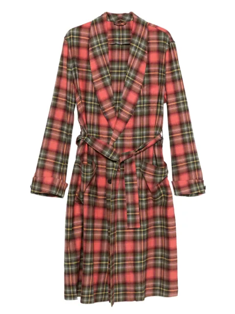 Prada trench à carreaux