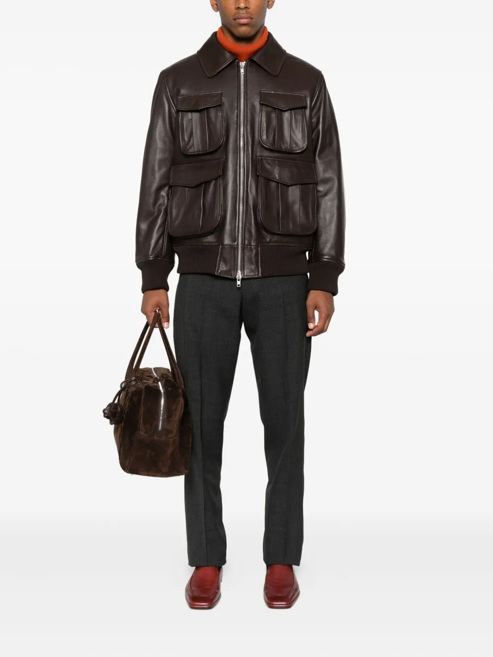 Prada Wollen pantalon Grijs