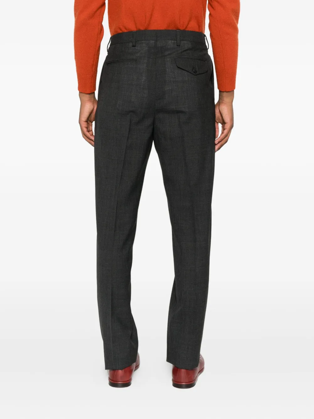 Prada Wollen pantalon Grijs