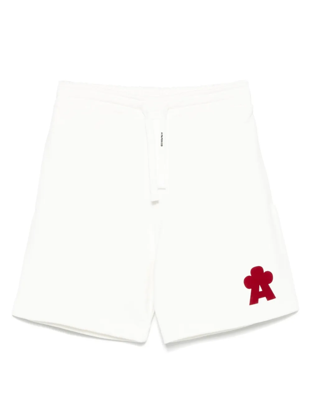 A Paper Kid logo-print shorts - ホワイト A Paper Kid logo-print shorts - ホワイト