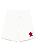 A Paper Kid logo-print shorts - White
