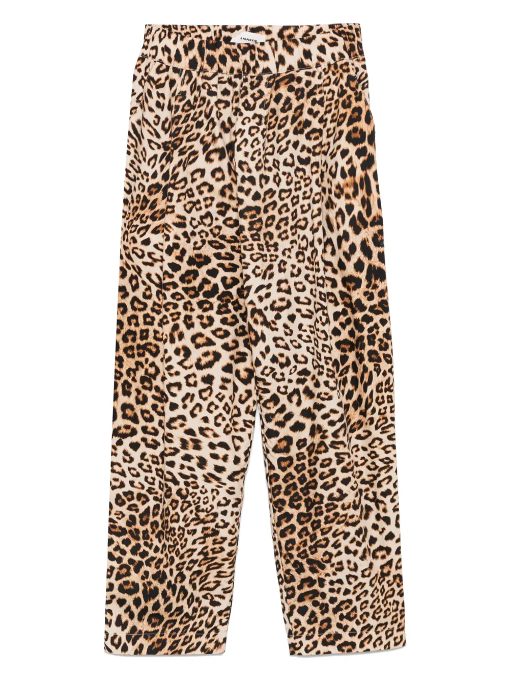 A Paper Kid leopard-print trousers | Brown | Image 1