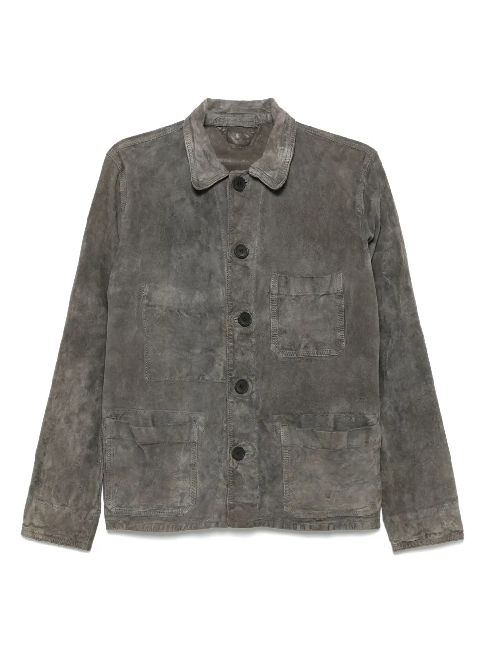 Salvatore Santoro suede jacket | Grey | Image 1