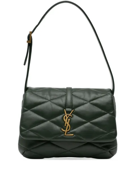 Saint Laurent Pre-Owned 2022 Quilted Lambskin Le 57 Diamond shoulder bag