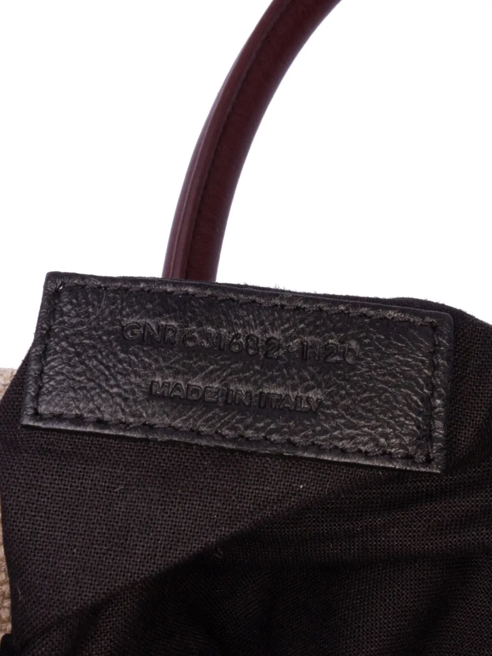 Pre-owned Saint Laurent 2020 Canvas Rive Gauche North South Tote Bag In Brown