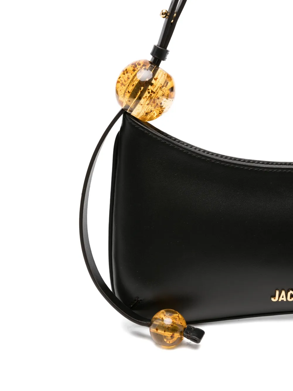 Jacquemus The Bisou Perle schoudertas Zwart