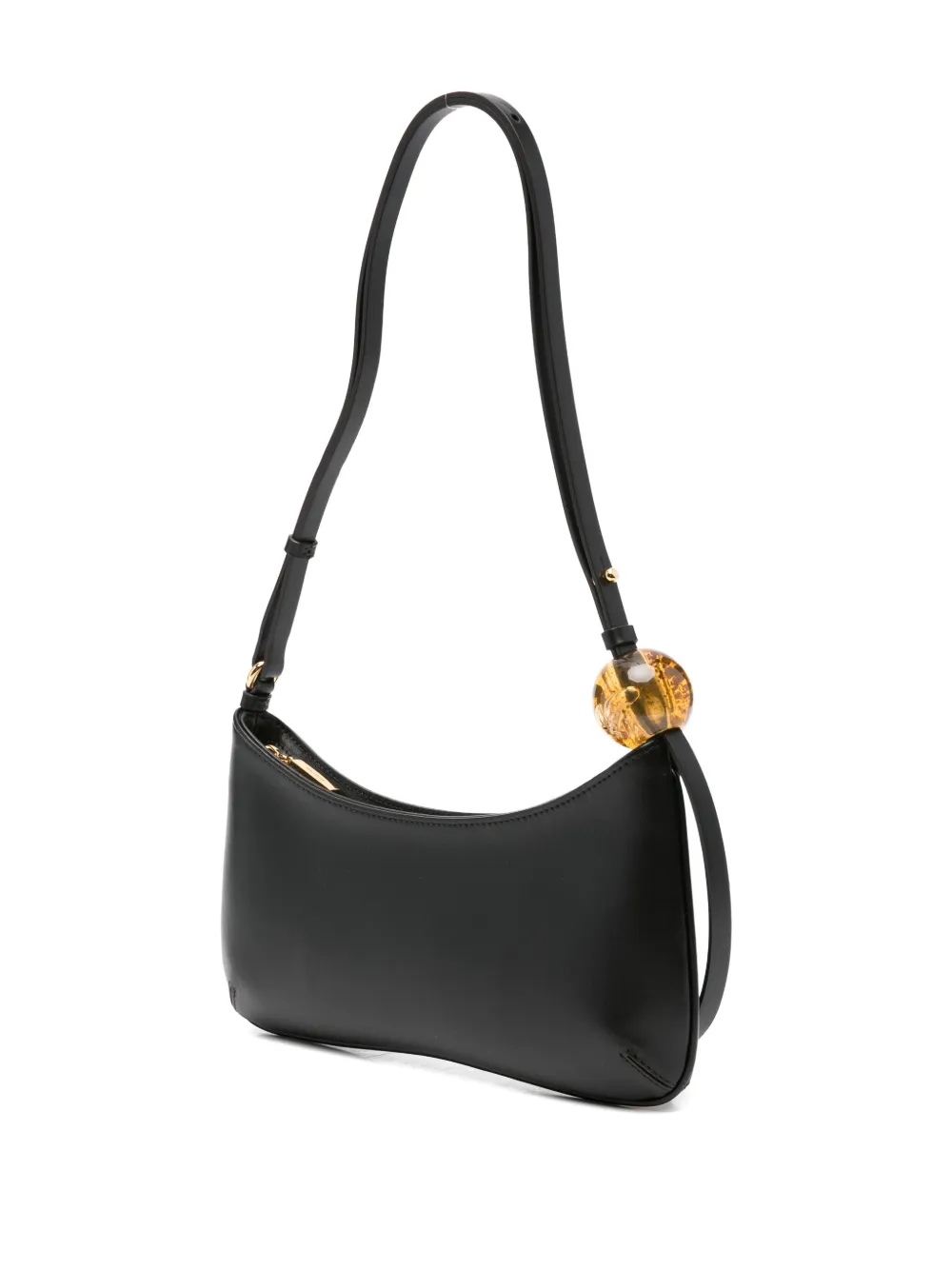 Jacquemus The Bisou Perle schoudertas Zwart