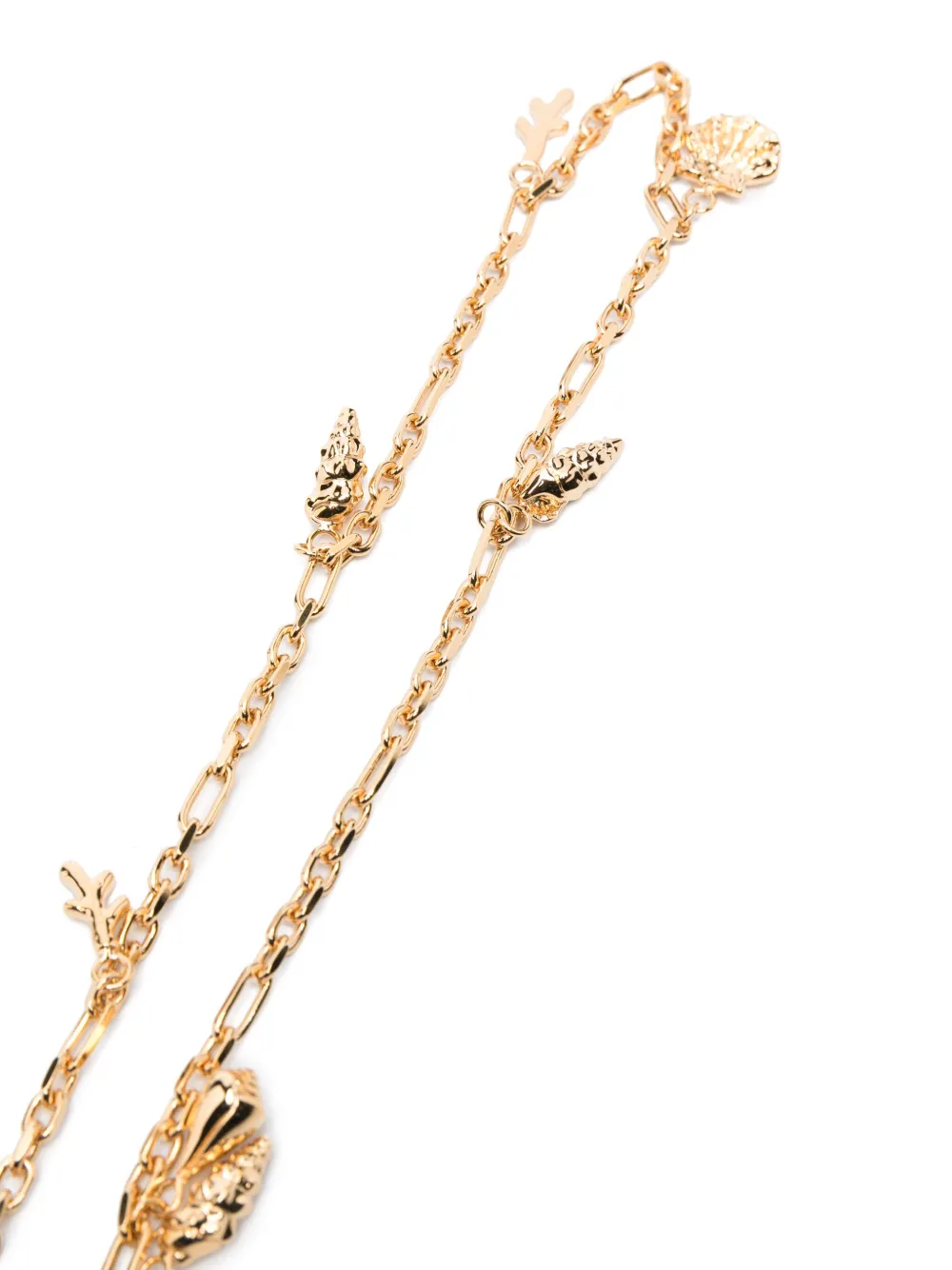Versace seashell chain belt - Goud