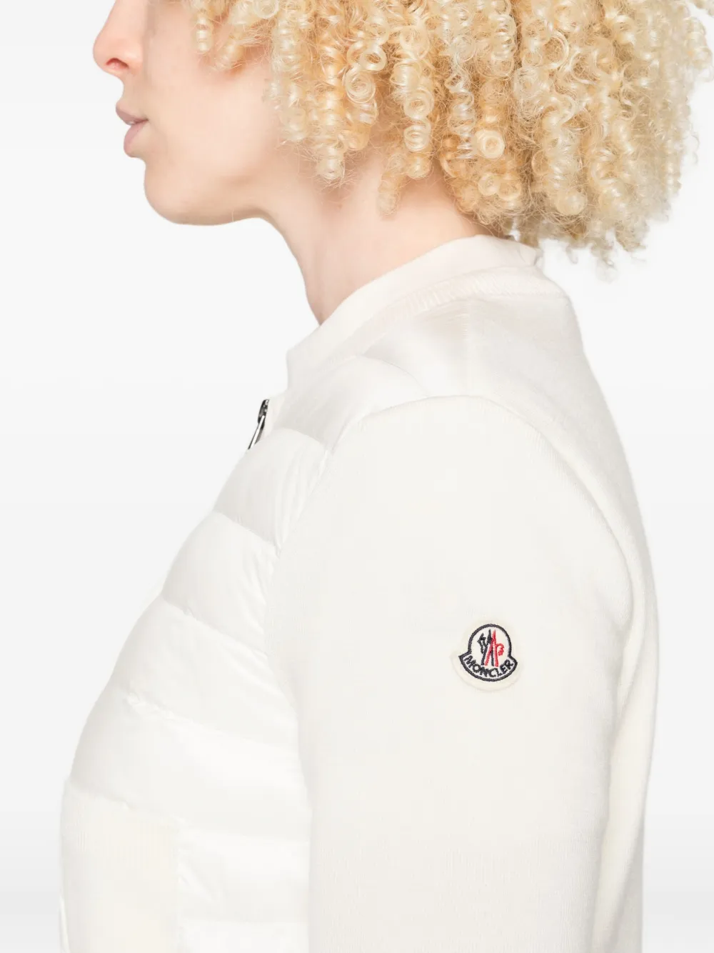 Moncler Gewatteerd jack Beige