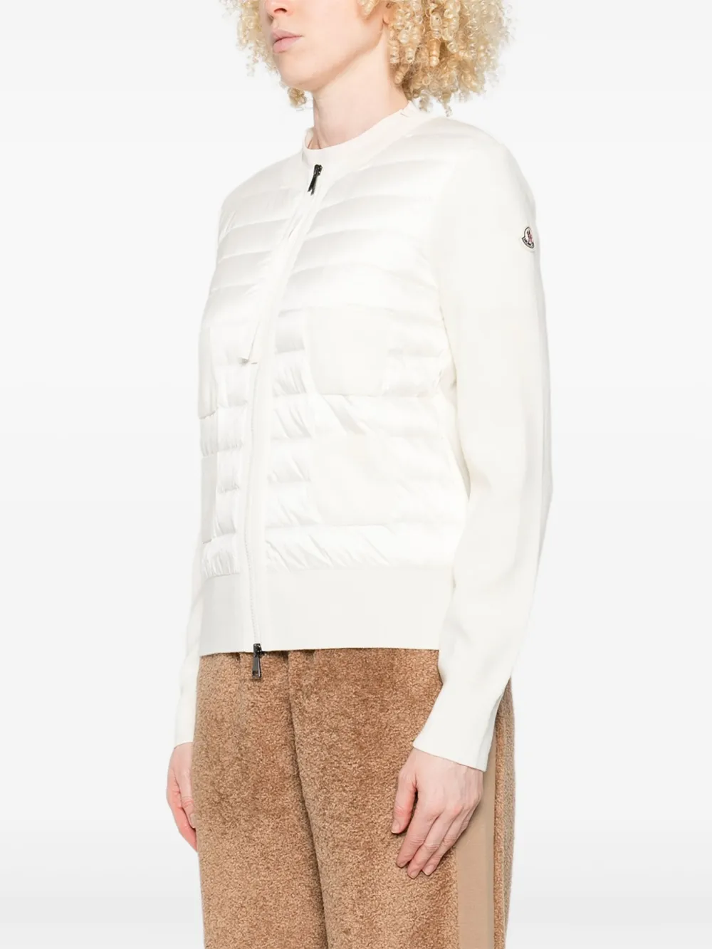 Moncler Gewatteerd jack Beige