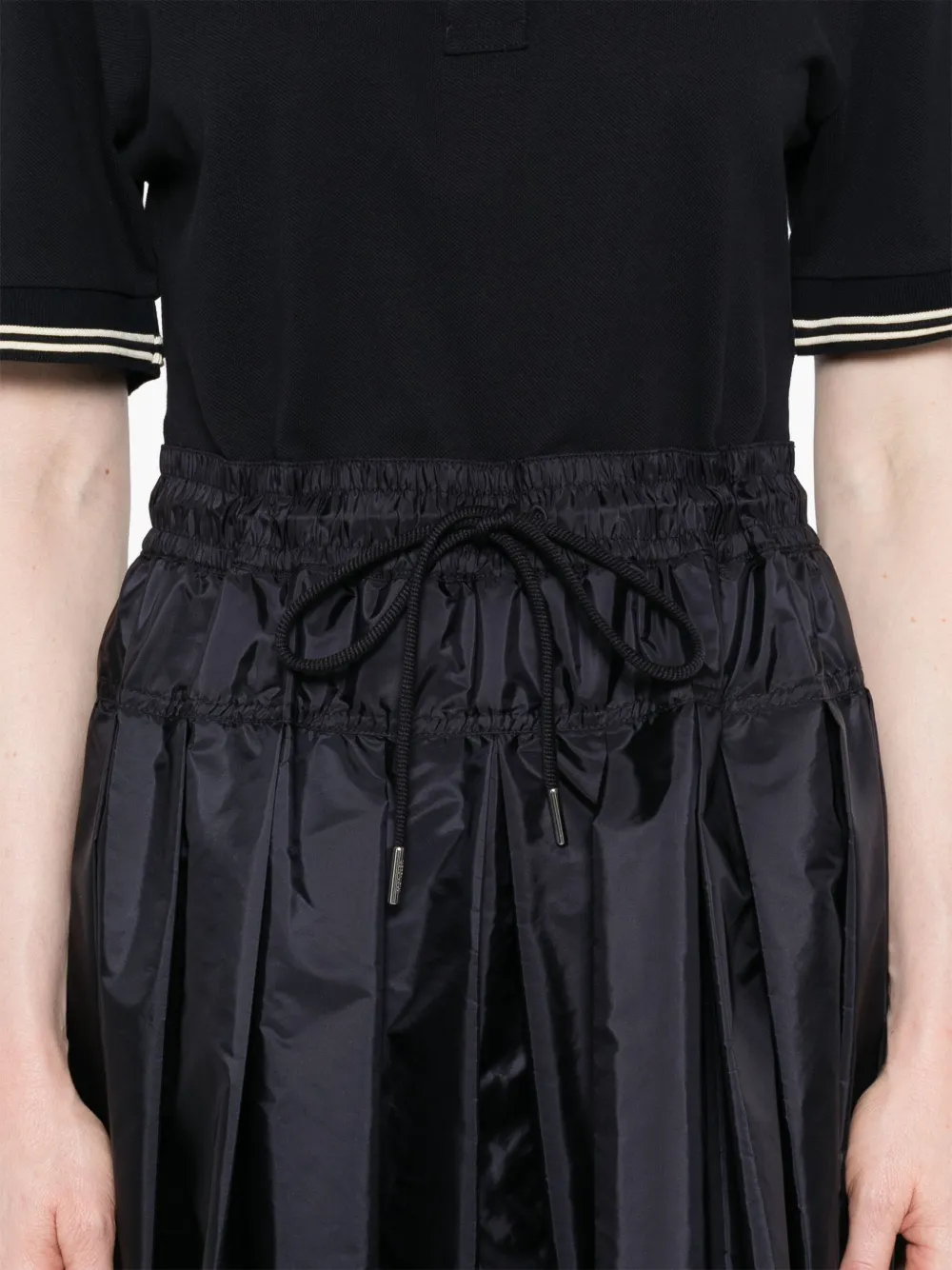 Moncler Jurk met korte mouwen Blauw