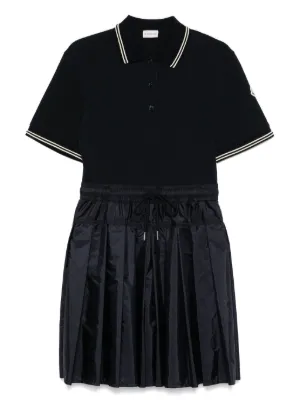 【送料&関税込】Moncler Mini Black Dress Moncler Flared Mini Dress | Black | FARFETCH