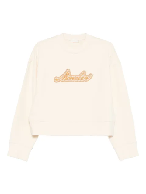 Moncler logo-appliqué sweatshirt