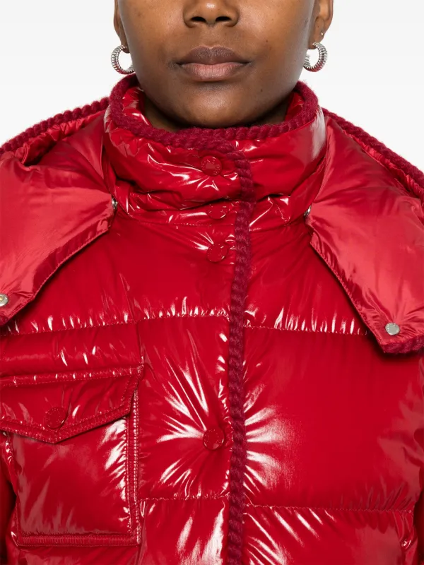 Moncler Glareins Puffer Jacket | Red | FARFETCH