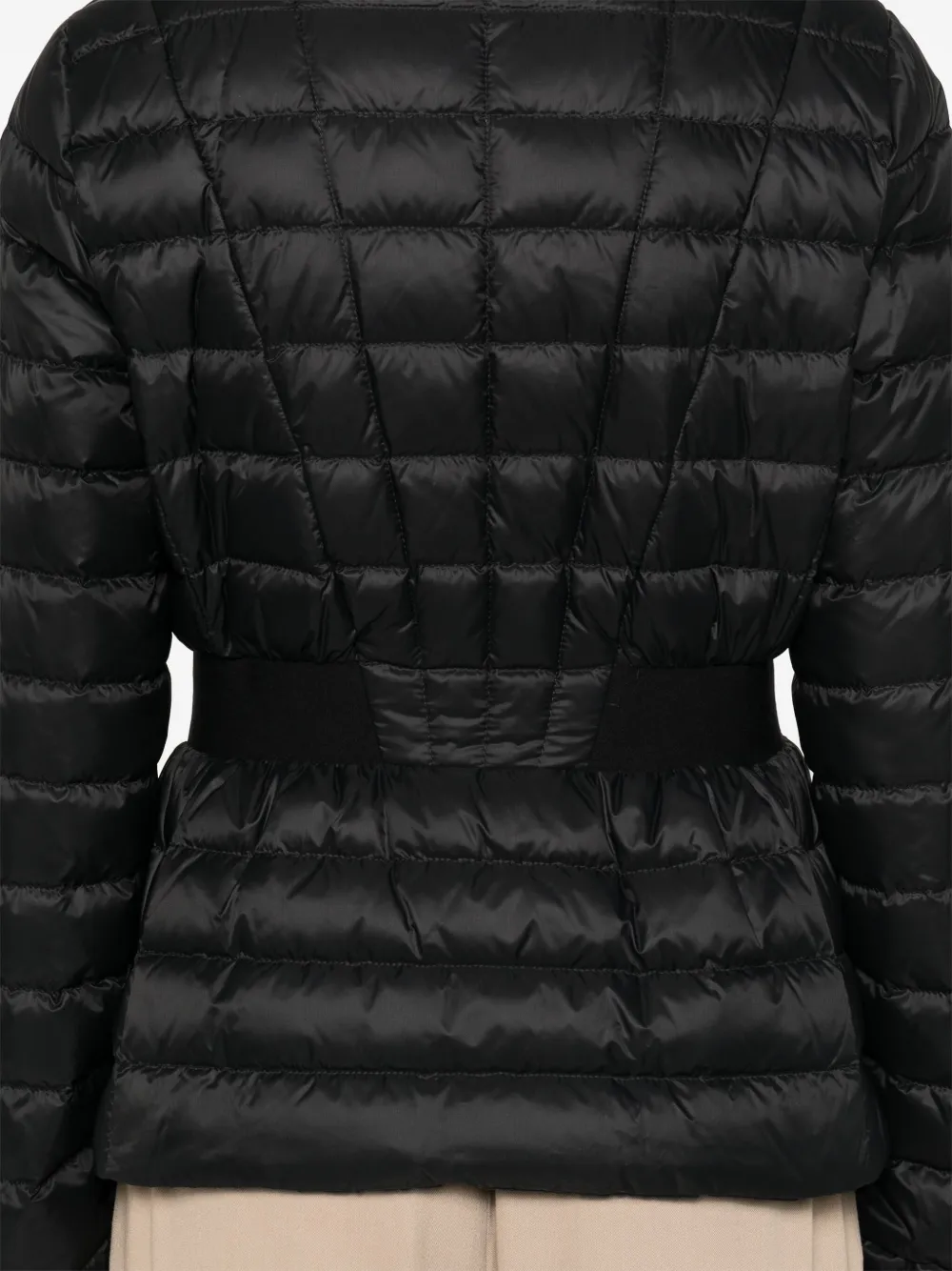 Moncler Verrerie gewatteerd jack Zwart
