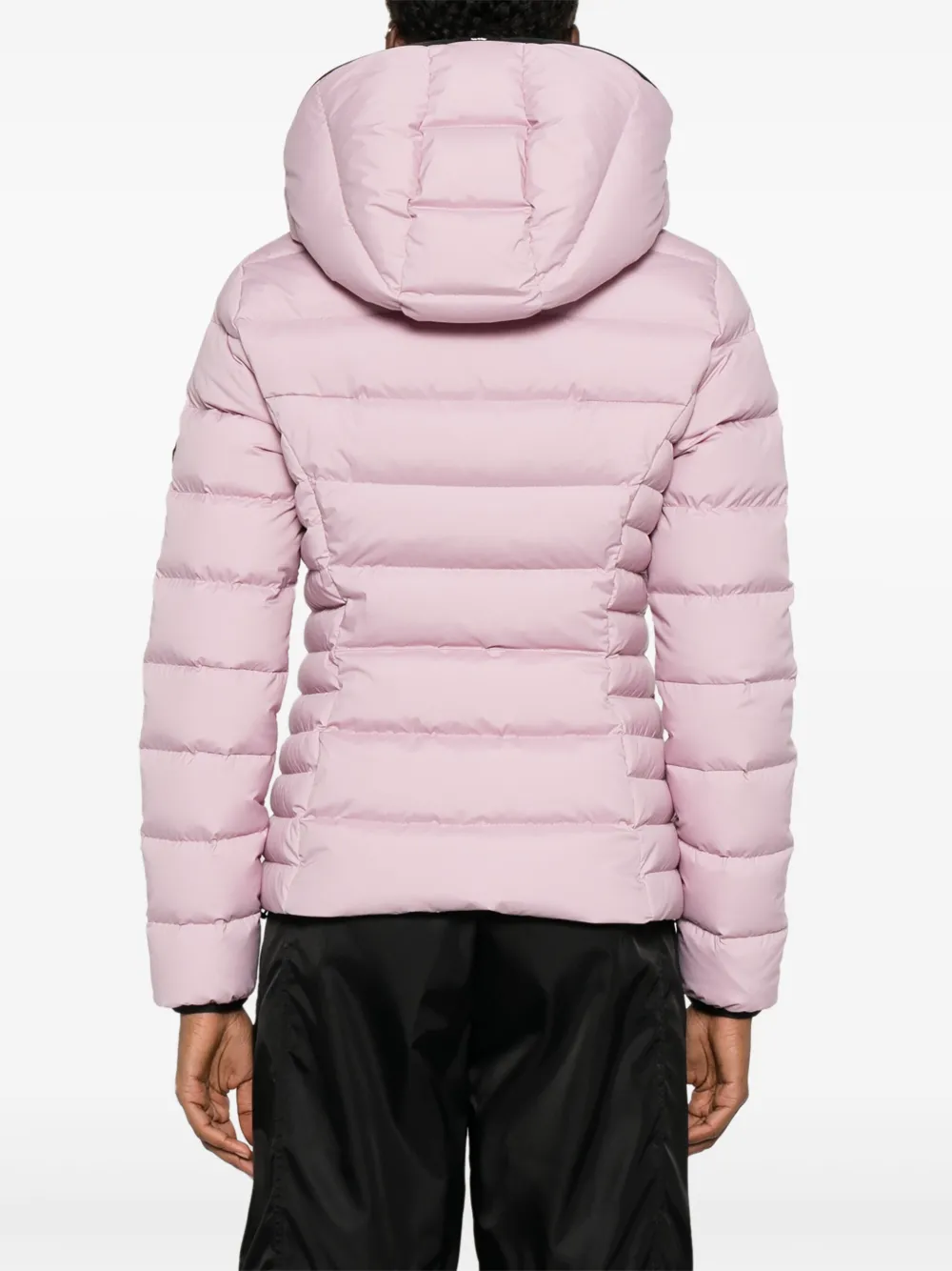 Moncler Gevoerd jack met capuchon Roze