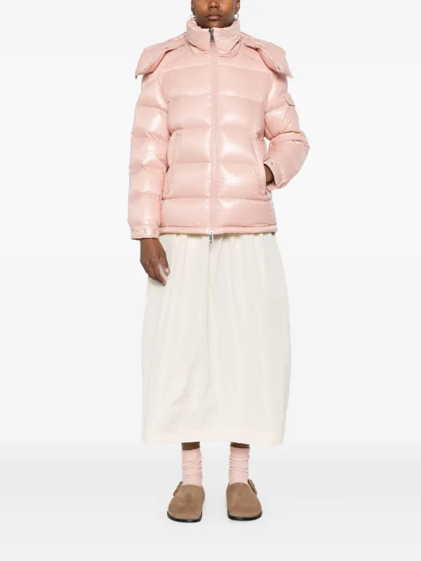 Moncler Maire Puffer Jacket | Pink | FARFETCH