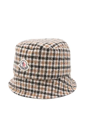 Burberry ヴィンテージチェック バケットハット | ブラウン | FARFETCH JP