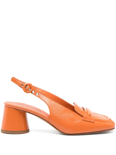 Halmanera 60mm slingback pumps