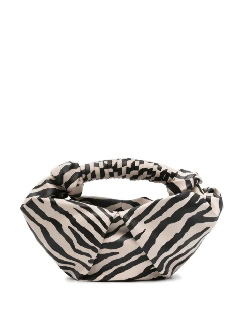 Simon Miller zebra-print knotted bucket bag