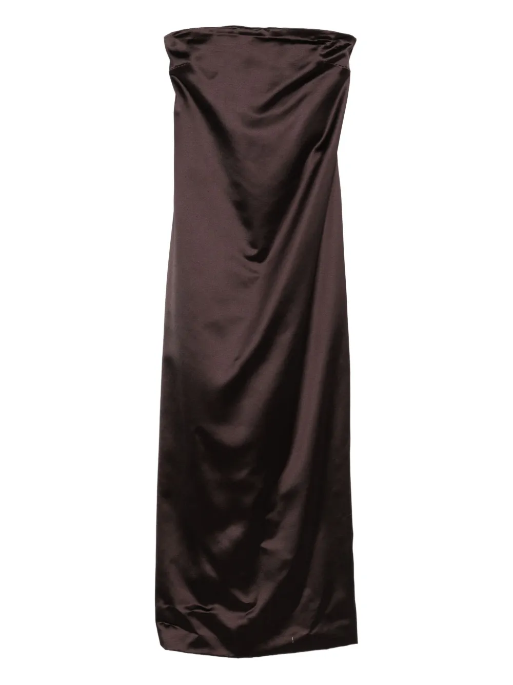 The Row strapless maxi dress Bruin