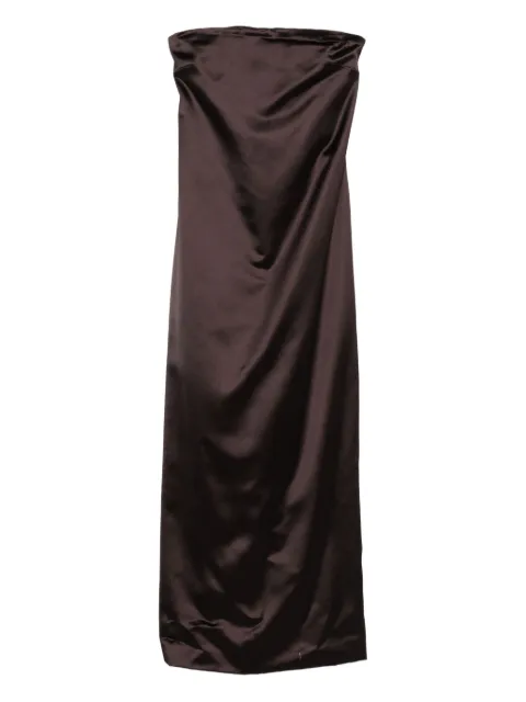 The Row strapless maxi dress