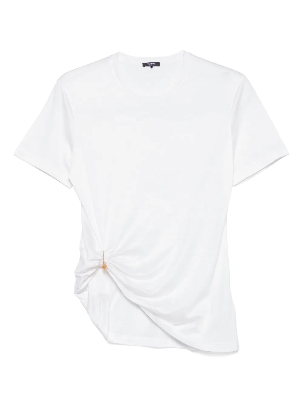 Versace Pin-drape T-shirt