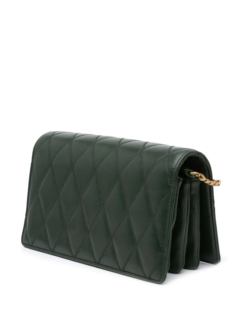 Saint Laurent Pre-Owned Borsa a tracolla Angie in pelle di agnello trapuntata con catena 2019 | Pre-owned | Image 2