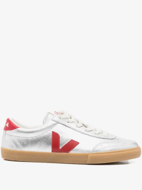 VEJA Volley leather silver pepper sneakers