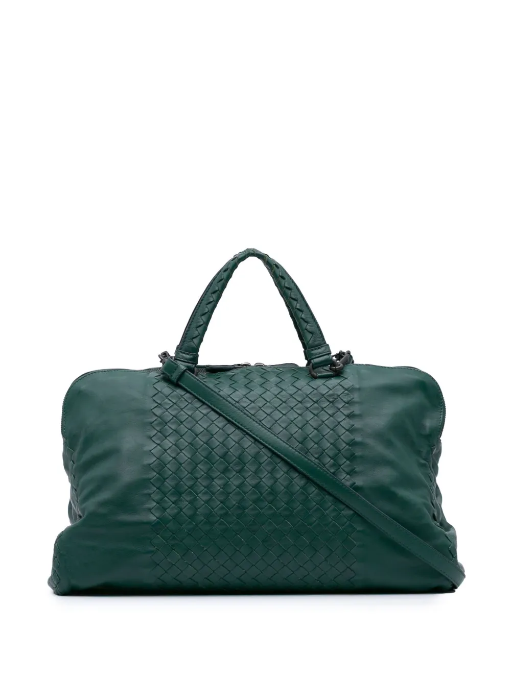 2012-2024 Large Nappa Intrecciato Leggero satchel
