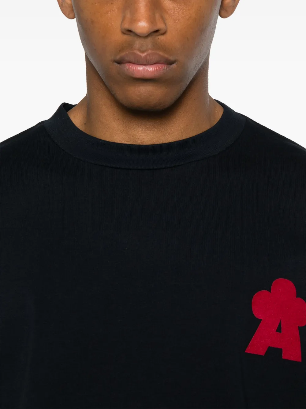 A Paper Kid Katoenen T-shirt Blauw