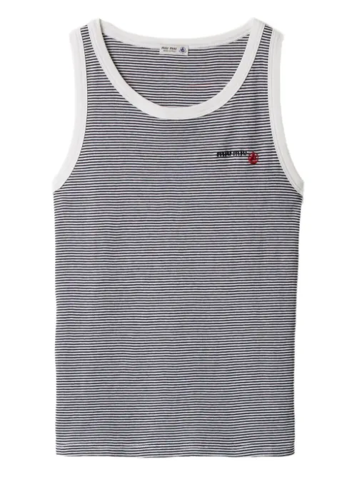 X Petit Bateau haut à design nervuré - Miu Miu - Modalova