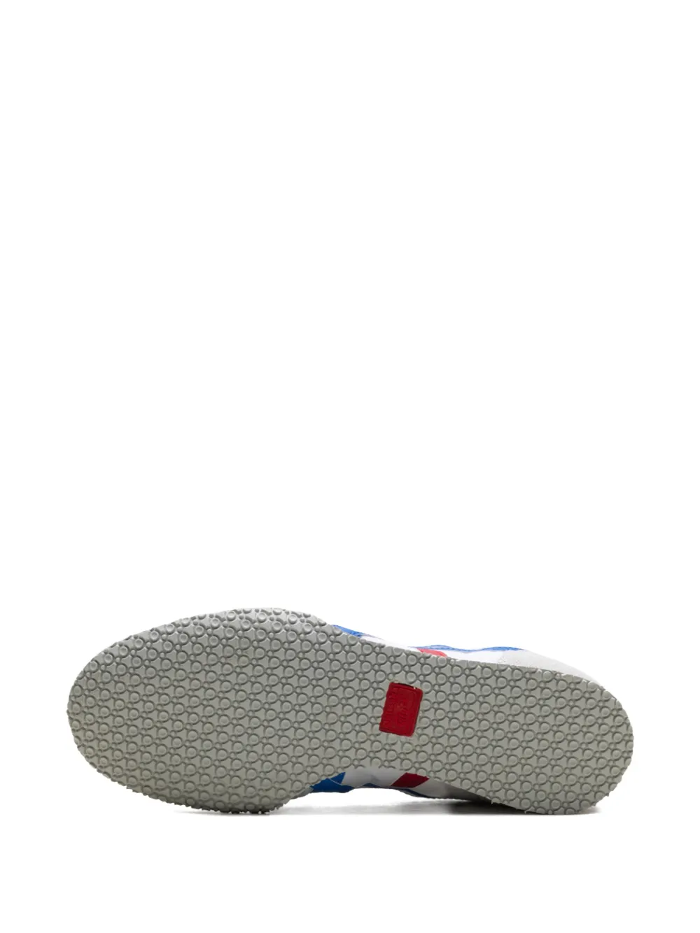Onitsuka Tiger Serrano "white/directoire Blue/red" Sneakers In Blue