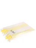 MC2 Saint Barth Foutas beach towel - Yellow