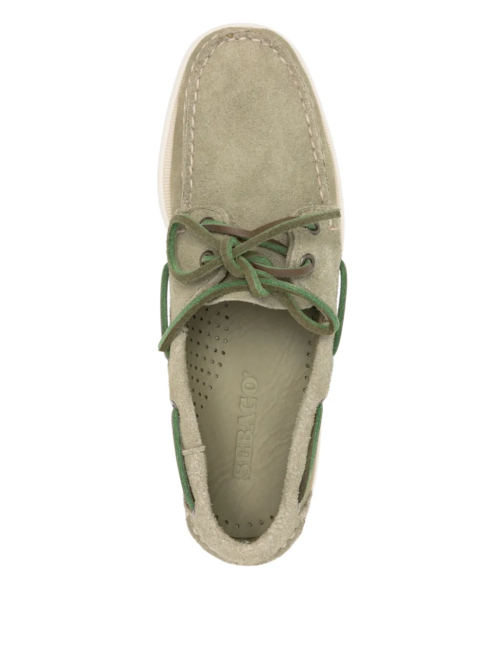 Sebago suede loafers Groen